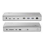 WAVLINK Thunderbolt 4 Docking Station, 98W PD, Single 8K/Dual 4K Monitor Docking Station with 3 Thunderbolt 4 Ports, 4xUSB-A,USB-C,2.5 GbE,SD,Audio/Mic, Compatible with MacBook Pro/Air Thunderbolt 4/3