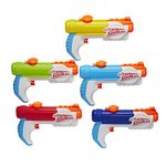 Super Soaker Nerf Multipack Includes 5 Piranha Water Blasters, Fun for Kids and Adults (Amazon Exclusive)