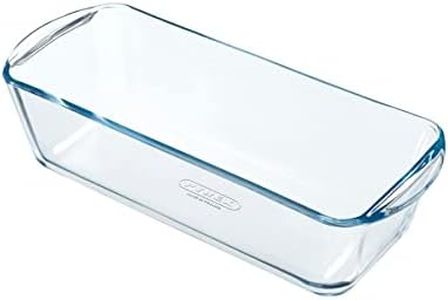 Pyrex Classic Glass Loaf Dishes 2-Pieces Set, 28 cm Size, Clear