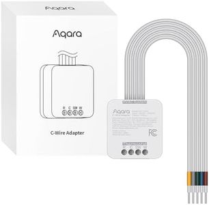 Aqara C-Wire Adapter for W200 Smart Thermostat, Add a Common Wire for Thermostat Installation, Stable Power Supply, Easy Setup