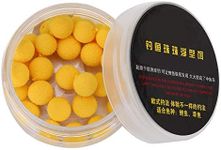 pop up boilies 10mm,30Pcs/Lot Carp Fishing Bait Foam Pop Up Boilies Soft Pellets Ball Carp Floating Lure Fish Food Nest Tool(10mm/0.39'' Yellow(No Flavor))