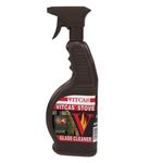 VITCAS 650 ML Stove Glass Cleaner – Fireplace -BBQ - Log Burner – Wood Burner – Suitable for removing the most stubborn stains – excellent shine – Quick and Efficient – Easy To Use