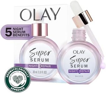 Olay Super Serum Night Repair with Salicylic Acid, Niacinamide, Lactic Acid, Glycerin & Peptide, 30 mL