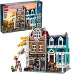 LEGO 10270 Creator Expert Bookshop Modular Building, Home Décor Display Set for Collectors, Advanced Collection, Gift Idea for 16 plus Year Olds