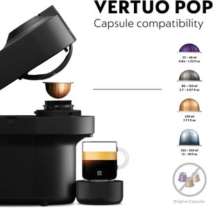 Nespresso Vertuo Pop Coffee Machine – Black