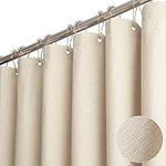 BTTN Fabric Shower Curtain, Linen T