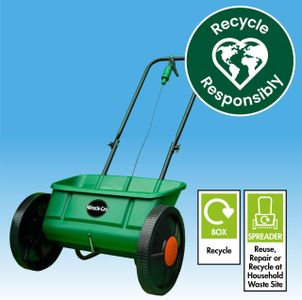 Miracle-Gro Lawn Seed Drop Spreader – Easy Grass Seeding Tool