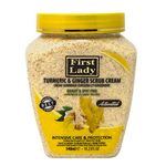 First Lady Activated Turmeric & Ginger Scrub Cream 540ml - Bright and Spot Free - Face & Body