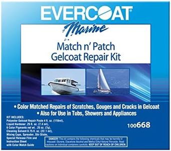 Evercoat Marine Match N'Patch Repair Kit - Repairs Nicks, Gouges & Scratches - 1 Count