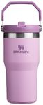 Stanley IceFlow Stainless Steel Tumbler - Vacuum Insulated Water Bottle for Home, Office or Car Reusable Cup with Straw Leak Resistant Flip Cold for 12 Hours or Iced for 2 Days, Lilac, 20 OZ / 0.59 L