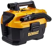 DEWALT 20V MAX Cordless Wet-Dry Vacuum, Tool Only (DCV580H),Black, Yellow, 17.10 Inch x 12.80 Inch x 12.30 Inch