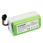 Sparkole 14.4V 2600mAh Replacement Battery for Ecovacs Deebot N79S, N79, DN622.11, DN622 and Eufy Robovac 11, 11S, 11S Max, 30, 30C, 35C, 15C, G30, G10 Hybrid