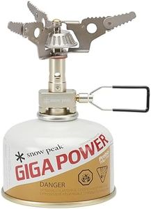 Snow Peak LiteMax Titanium Stove - an Ultralight Titanium Backpacking Stove - 4.9 x 3.1 in