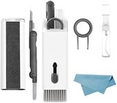 7 in 1 Electronic Cleaner kit - Keyboard Cleaner, Keyboard Cleaning Kit, Laptop Cleaner with Brush, Electronic Cleaner for Airpods pro/Laptop/Phone/Computer/Screen (Give Away a Flannel Cloth) Grey