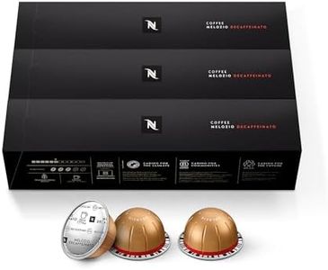 Nespresso Capsules Vertuo, Melozio Decaffeinato, Medium Roast Espresso, 30-Count Coffee Pods, Brews 7.8 oz.