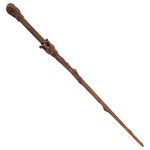 Cottage Garden Brown Woodgrain Crown 13.75 inch Resin Collectible Witch Wizard Cosplay Magic Wand