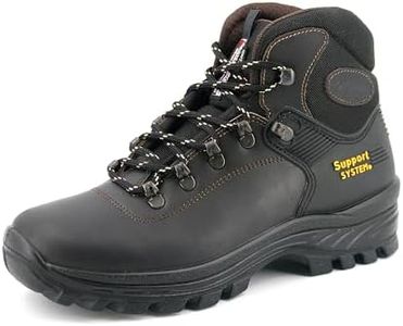 Scarpe Uomo Traspiranti Trekking Stivali Camminata Scarponi Escursionismo Stivali Pelle Lontra Dakar Trekking Montagna Impermeabili (Marrone, 44)
