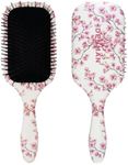 Denman Ultra Detangler Paddle Hairbrush, Best for Long Hair, Wigs and Extensions for Tug Free Detangling - (Cherry Blossom) D90L