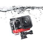 HD 197ft Waterproof Housing for Insta360 ONE RS 4K Outside Action Camera Protective Case with Prevent Fog Sheet