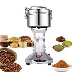 Grain Mill 150g High Speed Food Electric Stainless Steel Grinder Mill Seeds Flour Nut Pill Wheat Corn Herbs Spices & Seasonings Grinder Dry Grain Superfine Powd