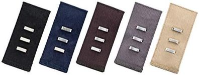 Button Pants Extenders by Johnson & Smith (Hooks) | Button Extender for Pants | Cotton Material | Pack of 6 Shades | Button Extender for Pants