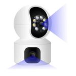 Eyetech 1080P HD Dual Lens Wireless 2.4GHz WiFi Camera Home Security Cameras with Intelligent APP Remote Control, Ideal for Baby Monitor CCTV Security Camera