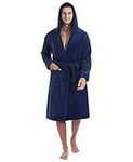 Yoimira Mens Robes and Bathrobes with Hood,Mens Housecoats and Robes Soft Warm Fleece Plush Robe with Pockets