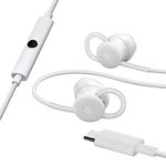 Genuine Google® USB-Type C Headphones Earbuds Headset with Google Assistant & In-Ear Translate For Pixel 3 2XL 3XL & All Other Google Devices GA00485-US, G019BA88A, 73H00641-00M-BULK PACKED