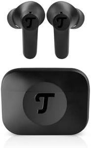 Teufel AIRY TWS 2 - Kabellos In-Ear Bluetooth Kopfhörer True-Wireless mit Active Noise Cancelling, IPX4 Wasserfest, 6 eingebauten Mikrofonen, Lange Akkulaufzeit (42 h), Touch Control - Night Black