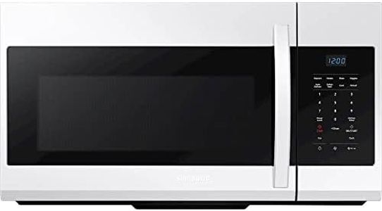 Samsung 1.7 Cu. Ft. White Over-The-Range Microwave