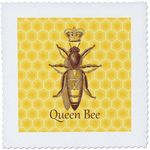 3dRose Stately Queen Bee with Royal