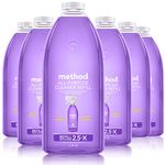 Method All-Purpose Cleaner Refill, Plant-Based & Biodegradable Formula for Multi-Surface Cleaning, French Lavender Scent, 2 Liter Bottles, 6 Pack (12 Total Liters), Packaging May Vary