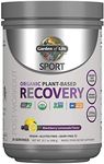 Garden of Life Sport Vegan Organic Plant Based Post Workout Muscle Recovery Powder for Men & Women - BlackBerry Lemonade 30 Servings, 100mg Magnesium, Antioxidants, Supplements, 15.7 Oz