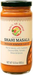 Bebe's All Natural Vegan Shahi Masala Indian Sauce | Non-GMO, Gluten Free 12.5oz/350g, Traditional Simmer Sauce Made with Natural Spices and Healthy Ingredients