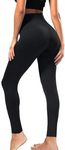 High Waisted Leggings for Women - Soft Athletic Tummy Control Yoga Pants for Cycling Dance Tights