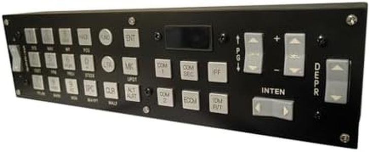 Goekhyrani Flight Simulator Control Panel, D102 A10C Warthog UFCP Control Panel for DCS - Flight Sim Home Cockpit