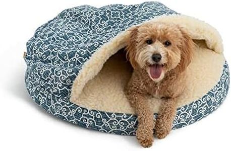 Snoozer Luxury Orthopedic Cozy Cave Pet Bed, Ramey Oxford - Small