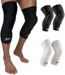 McDavid Knee Compression Sleeves, McDavid Knee Pads for Volleyball, Basketball, Weightlifting, and More, Moisture Wicking Knee Sleeves for Men and Women, HEX (1 Pair)
