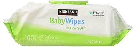 Kirkland Signature Baby Wipes Ultra-Soft Unscented 100-pack