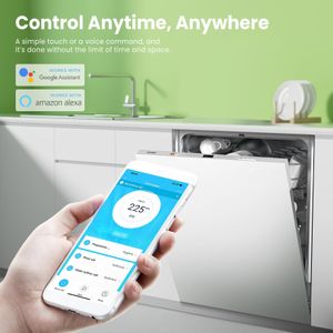 COMFEE Fully Integrated Dishwasher – White Built-In Kitchen Appliance
