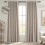 Topfinel 90 Inch Long Blackout Curt