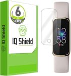 IQShield Screen Protector Compatible with Fitbit Luxe (6-Pack) Anti-Bubble Clear TPU Film