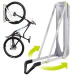 Pivot Bike Storage Rack by Delta Cycle - Bike Rack Garage Wall Mount Swivels to Save Space - No Lifting Required Vertical Bike Rack - Indoor Bike Storage Wall Hanger Holds Up to 100 lbs