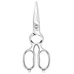 LIVINGO Kitchen Forged Shears Heavy Duty, Come Apart Ultra Sharp Multi-Purpose Stainless Steel Utility Scissors for Poultry, Food, Meat, Cooking, Bottle Opener, Nut Cracker 8.5 Inch, Dishwasher Safe