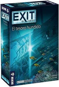 Devir - Exit: El Tesoro Hundido, Español, Juego de Mesa con Amigos, Escape Room, Juegos de Misterio para Adultos (BGEXIT7)
