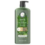 Herbal Essences Pure Plants Hemp Oil Sulfate Free Conditioner, Frizz Control, 600mL, with Certified Camellia Oil and Aloe Vera, For All Hair Types