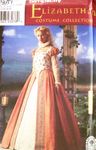 Simplicity 8881 Historical Elizabethan Gown Costume Sewing Pattern Size 6-12