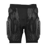 Multifunction Sport Hip Pad, Ski Butt Protection Padded Shorts Butt Pad Protective Padded Shorts for Snowboard,Skate and Ski (M) Sport Ware