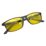 Vast All Day 24 Hour Driving Glasses for Women Men Yellow Tint Polarized Lens Driving Glasses | UV Protection Sunglasses | Blue Ray Blocking And Gaming Glasses (Blue | Yellow) 7709