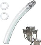 Fryer Drain Extension Hose for Bayou Classic 700-602 Bayou, Commercial Fryer Drain Hose